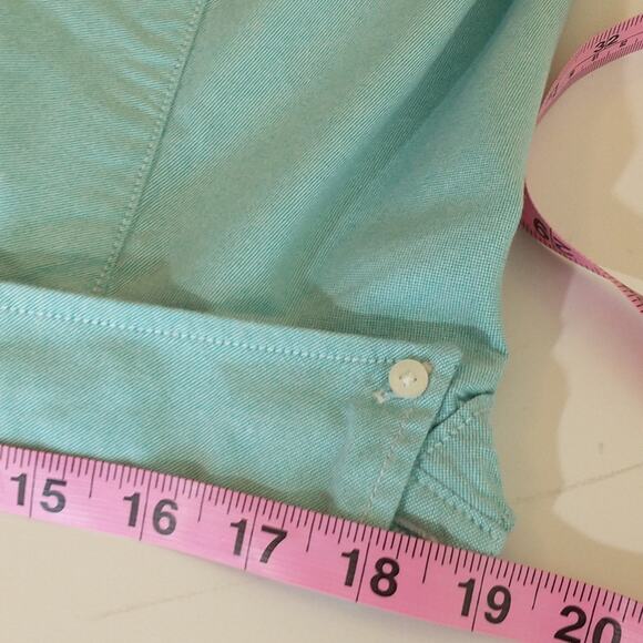 American Eagle Outfitters Button Down Shirt Men's XL Blue Long Sleeve Cotton - Picture 13 of 14